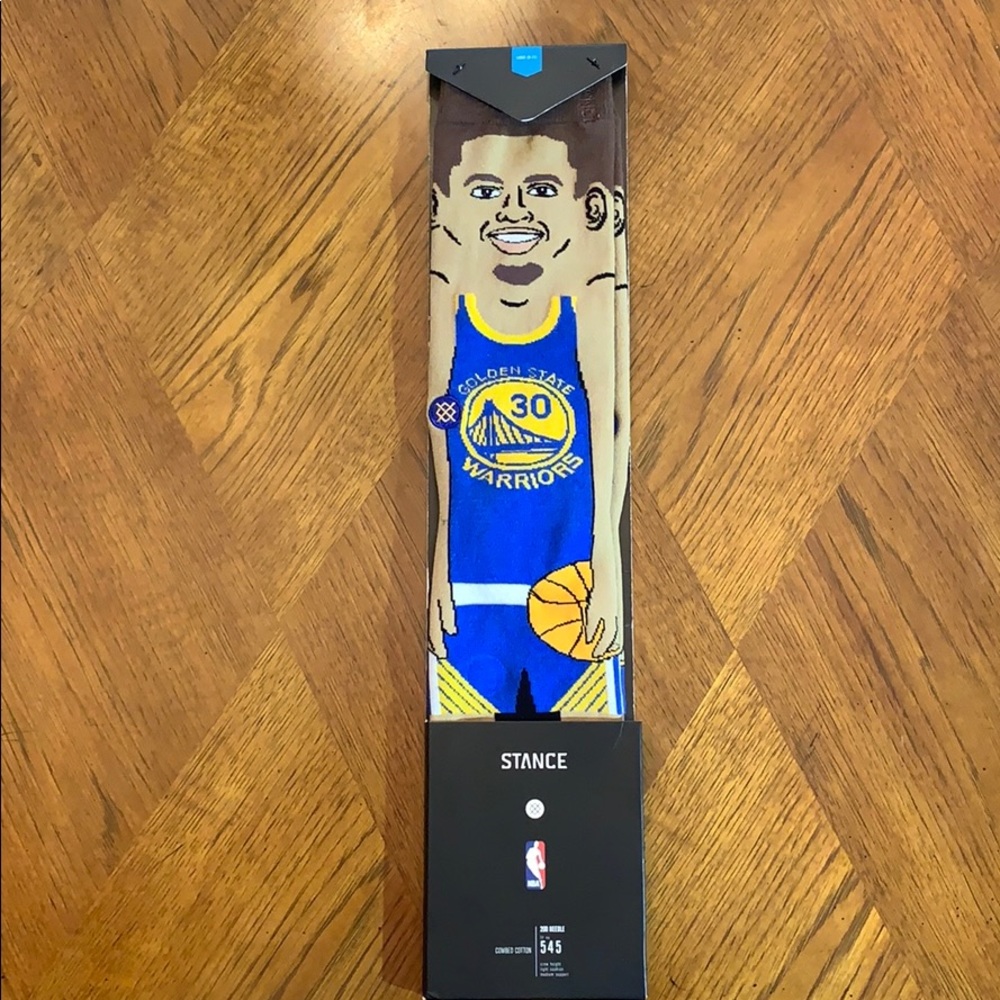 New men’s Steph Curry Stance socks.